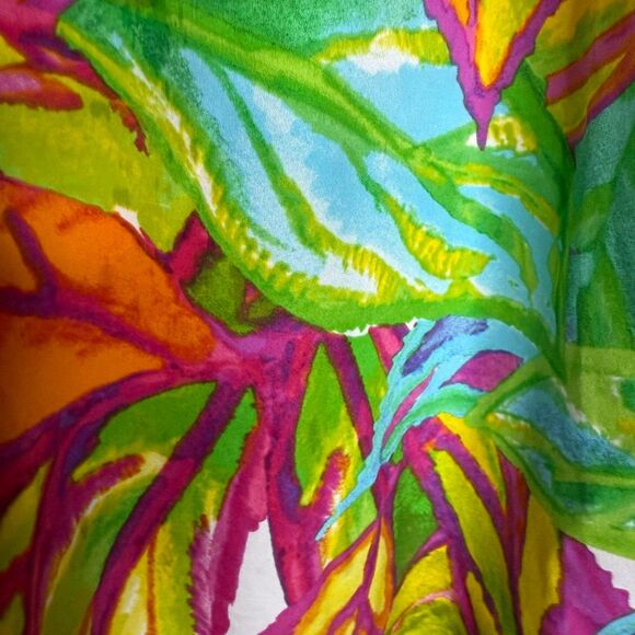 Lauren Ralph Lauren Colorful Three Quarter Sleeve Top Size 3X - Picture 4 of 14